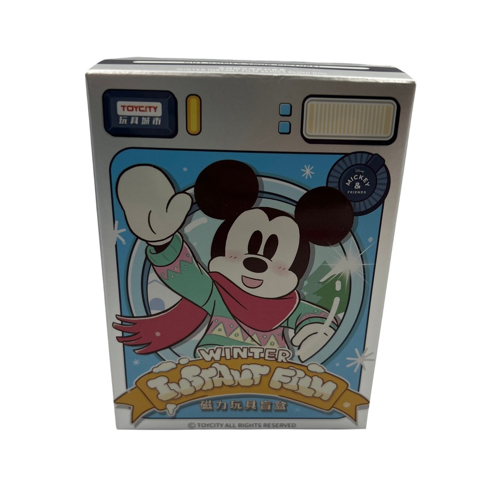 TOYCITY Disney Mickey & Friends Winter Instant Film Sealed Blind Box Figure